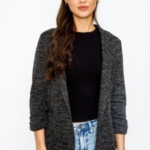 Space Dye Knit Blazer